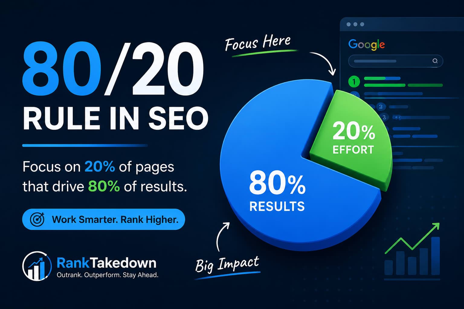 The 80/20 Rule in SEO: What It Actually Means and How to Apply It