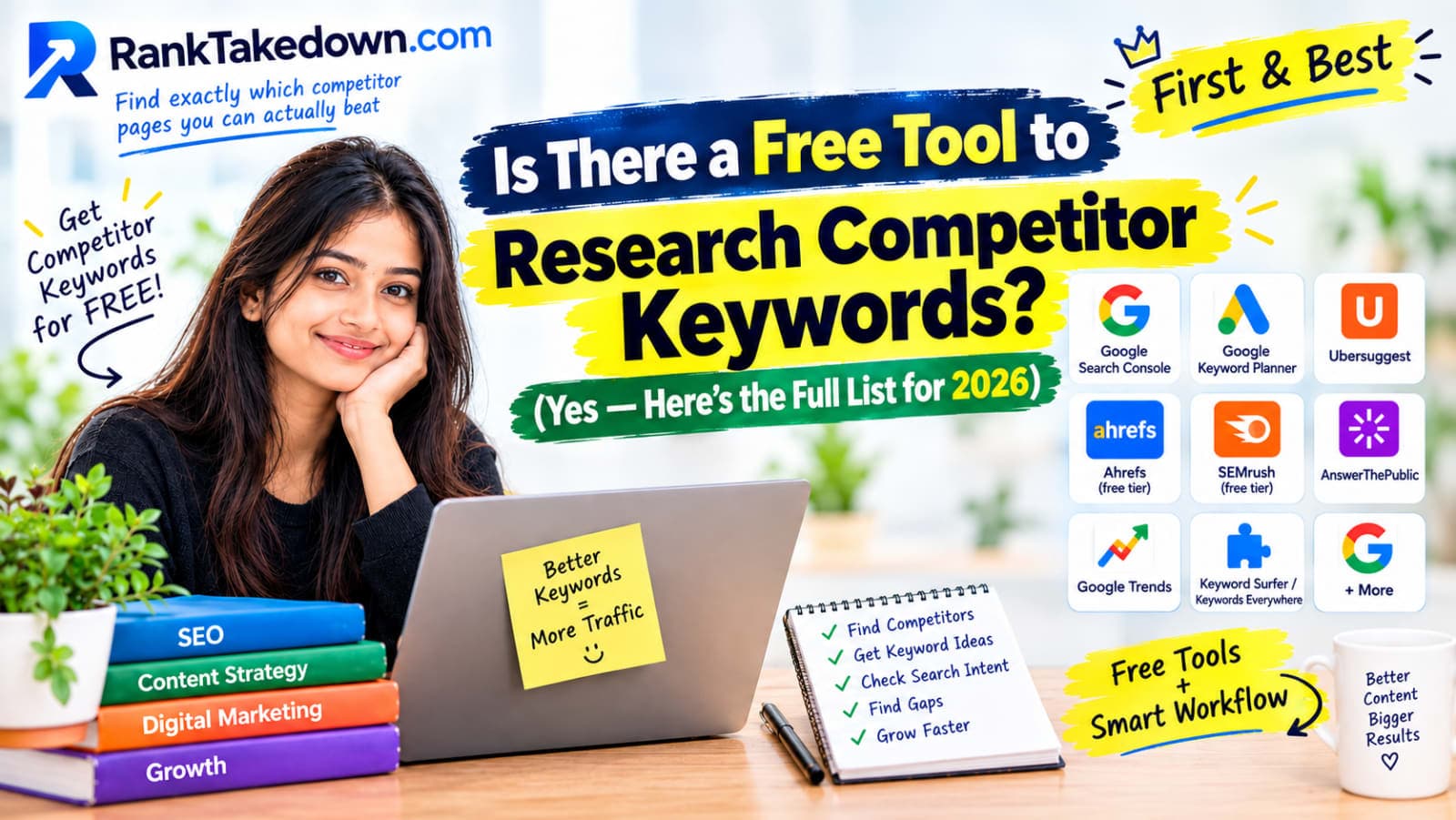 Is There a Free Tool to Research Competitor Keywords? (Yes — Here's the Full List for 2026)