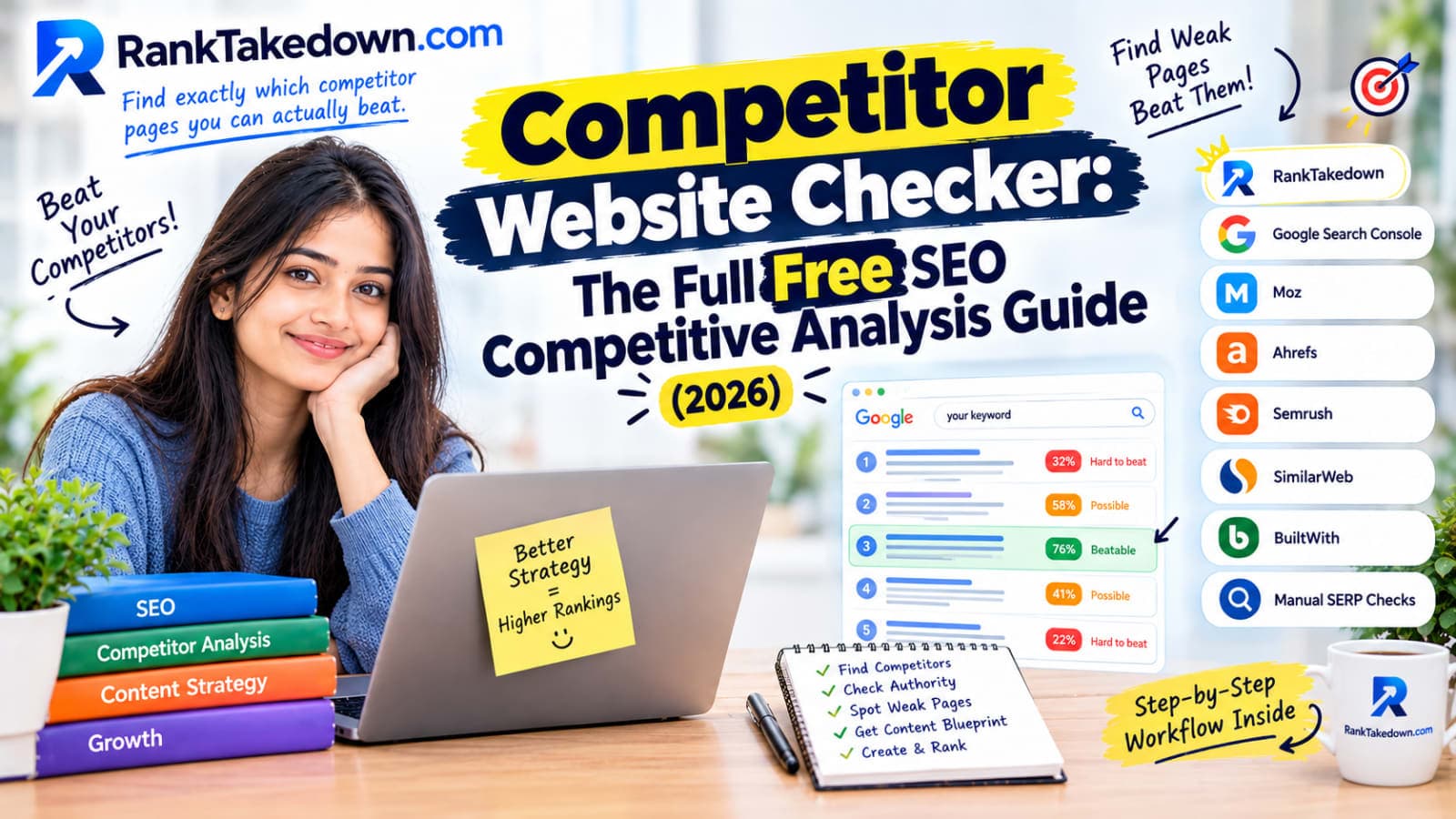 Competitor Website Checker: The Full Free SEO Competitive Analysis Guide (2026)